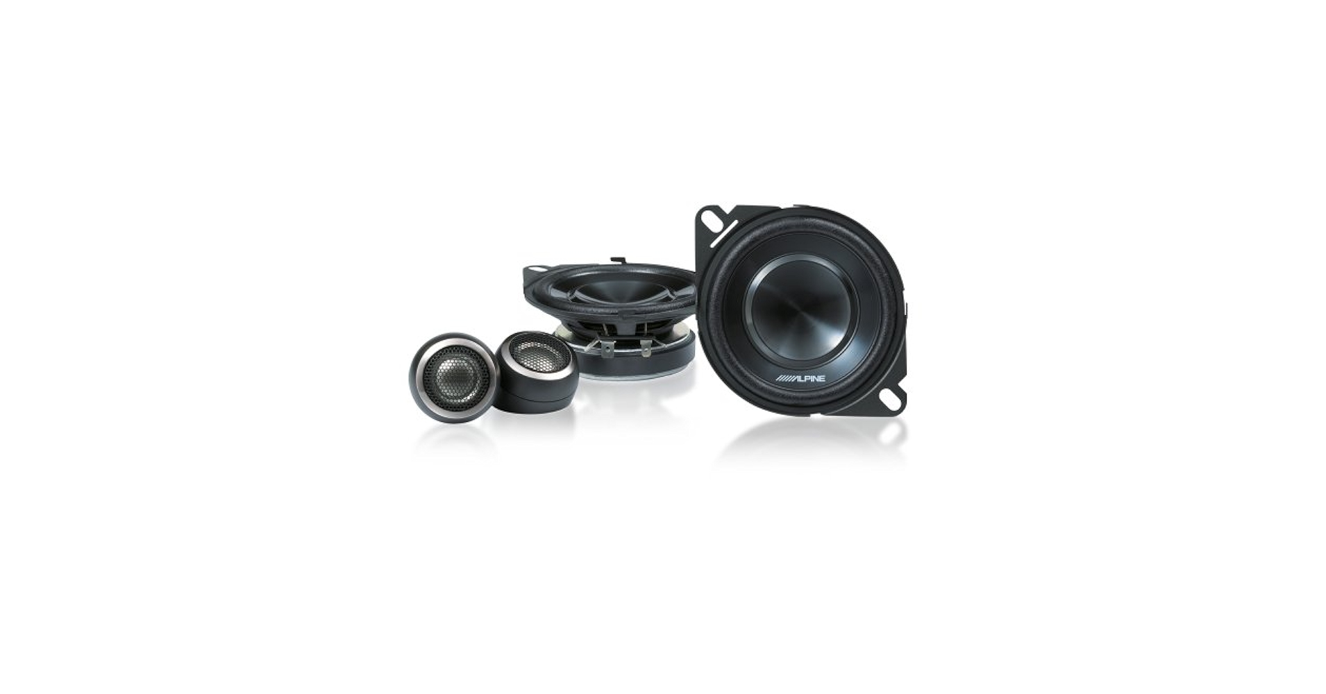 ALPINE STE-100C スピーカー 10cm アルパイン 楽天市場】アルパイン STE-G100C 10cmコアキシャル2way 車載用
